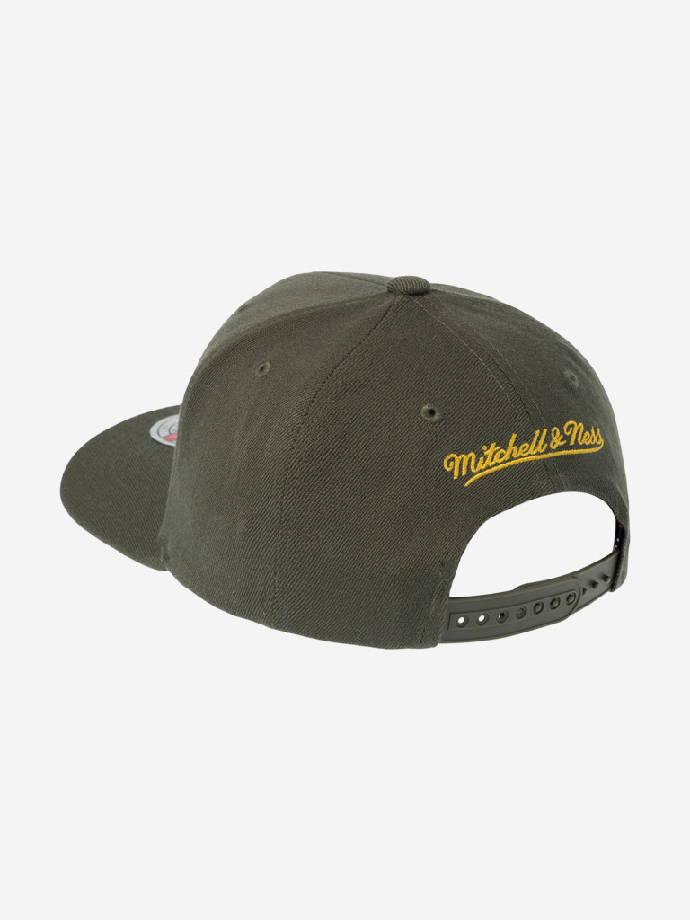 Бейсболка MITCHELL NESS HHSSINTL1243-BCEOLIV Boston Celtics NBA