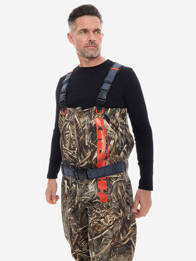 Мембранные вейдерсы Hord The 5 Camo, полиэстер, водонепроницаемые