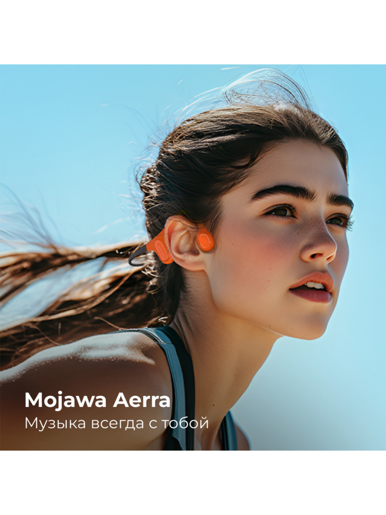 Беспроводные наушники с костной проводимостью Mojawa Aerra Orange/Black
