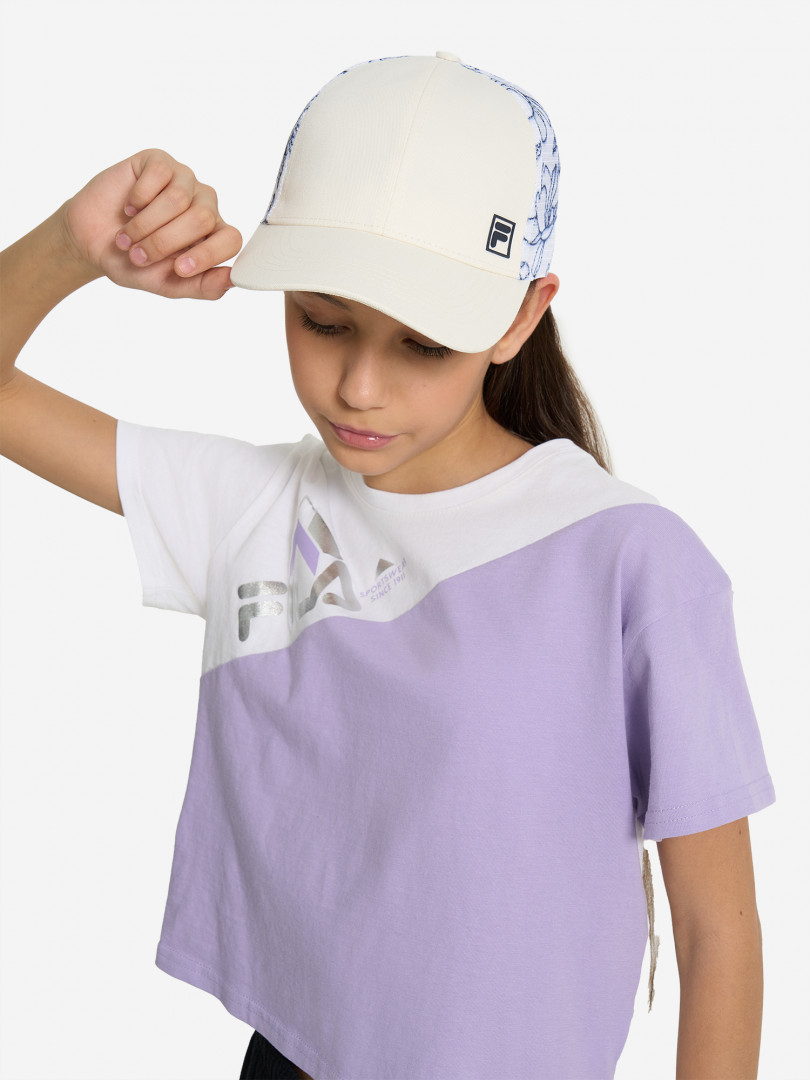 Бейсболка для девочек FILA Белый 499₽