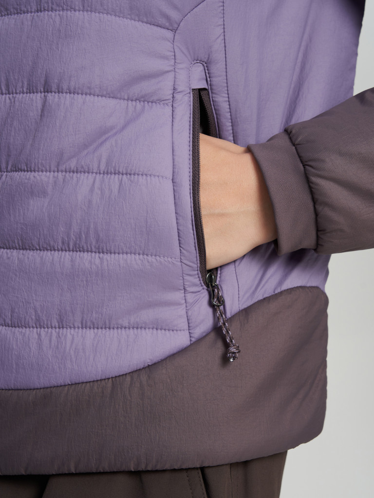 Куртка утепленная рипстоп женская Mountain Hardwear Free Element Hooded Jacket