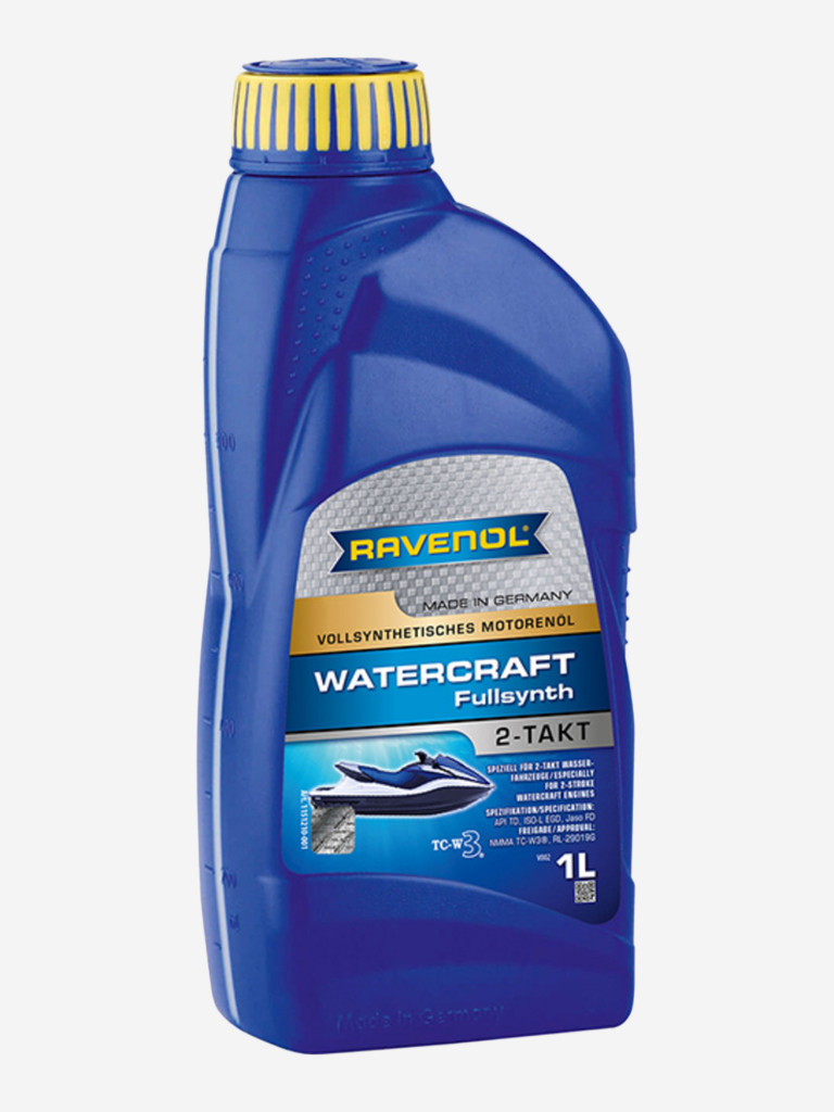 Моторное масло RAVENOL Watercraft Fullsynth 2T, 1 литр