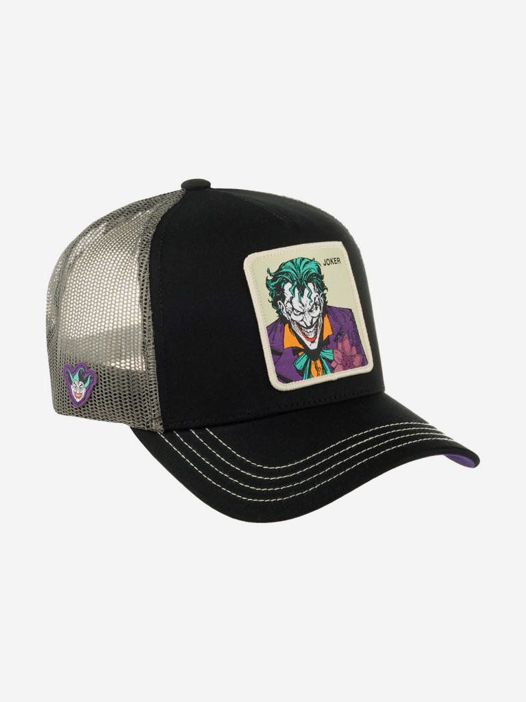 Бейсболка с сеточкой CAPSLAB CL/DC6/1/CT/JKR3 DC Comics Joker (черный)