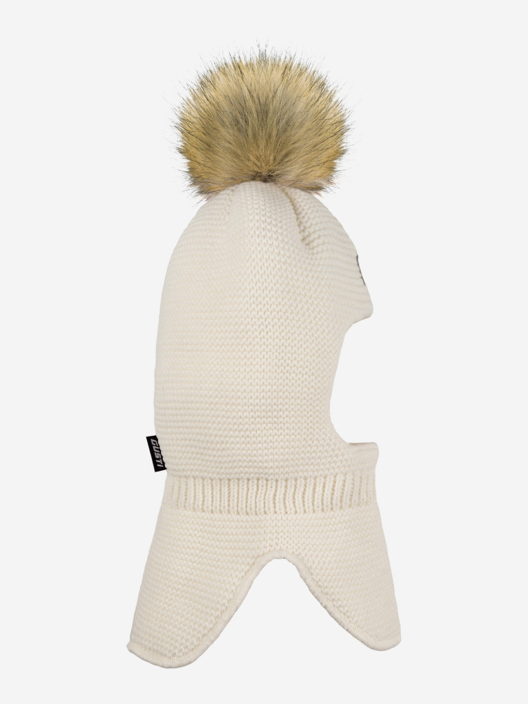 Шапка-шлем для девочки GUSTI GW25AC1228G-MILK