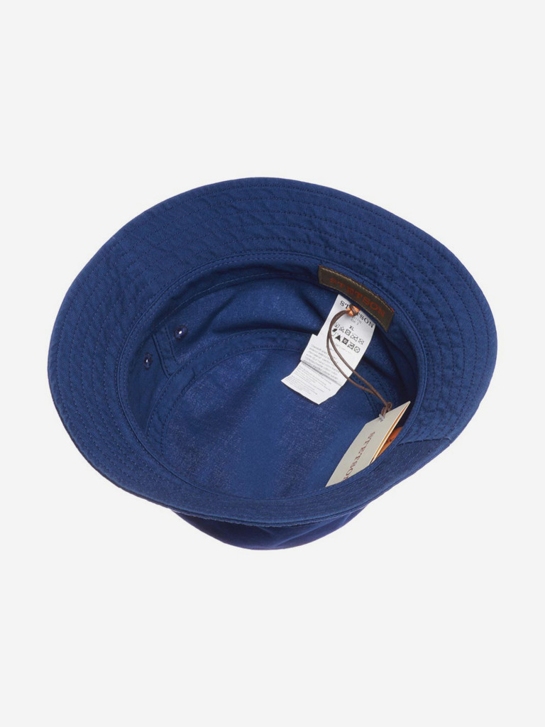 Панама STETSON 1811110 BUCKET COTTON TWILL (синий)