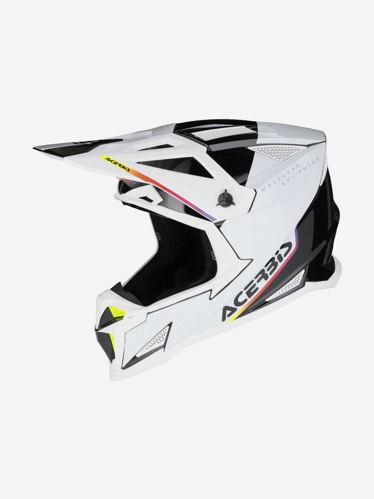 Мотошлем Кроссовый Acerbis T711 White/Black