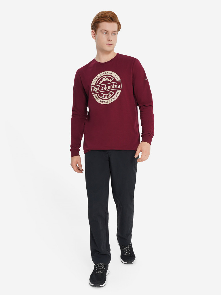 Лонгслив мужской Columbia Csc Seasonal Logo Ls Tee