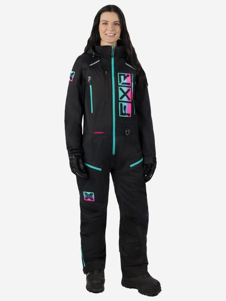 Комбинезон снегоходный мужской FXR Recruit F.A.S.T., зимний, утеплённый, мембрана HydrX Pro