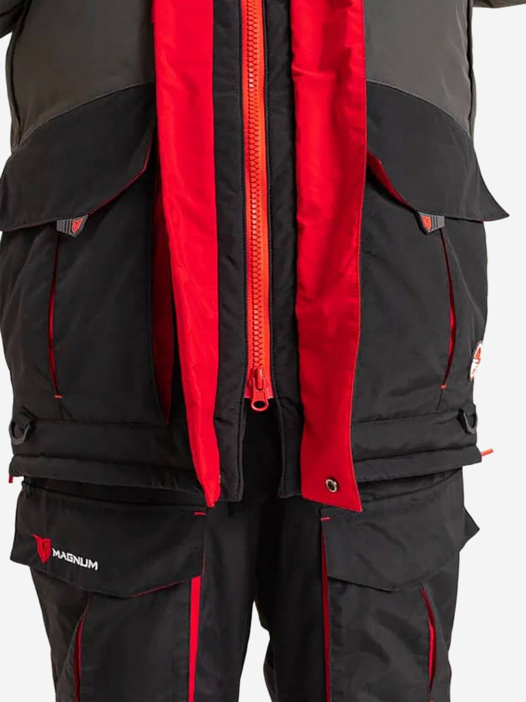 Костюм для рыбалки мужской MAGNUM GEAR TITAN 2 -45° С графит/черный