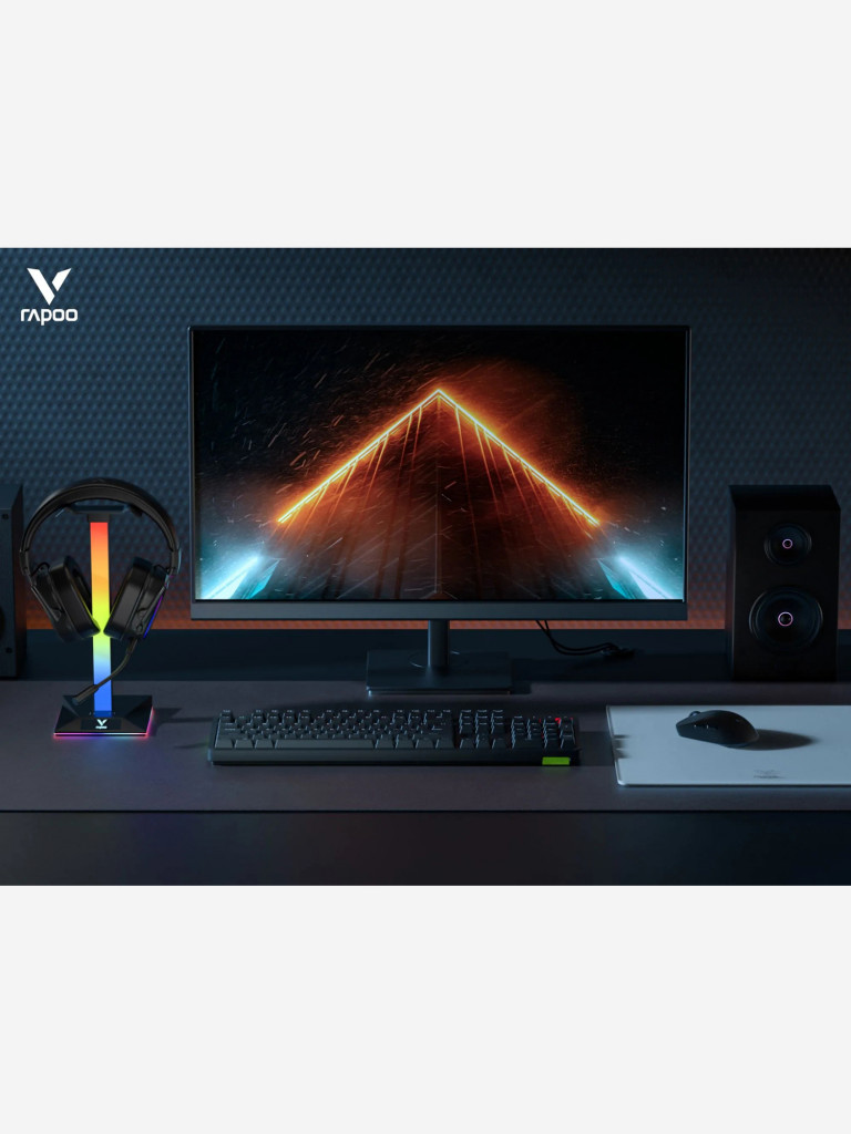 RAPOO Игровая гарнитура беспроводная VH850-BL, цвет - черный (13332)