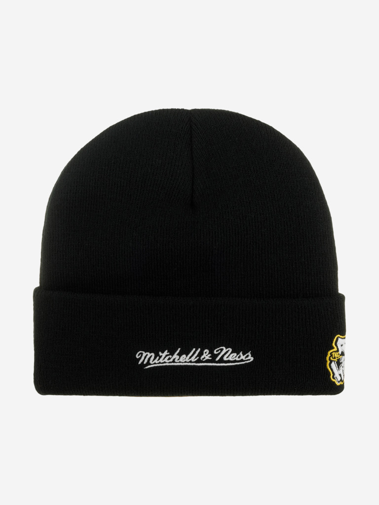 Шапка с отворотом MITCHELL NESS HCFK7571-CLBYYPPPBLCK Hip Hop (черный)