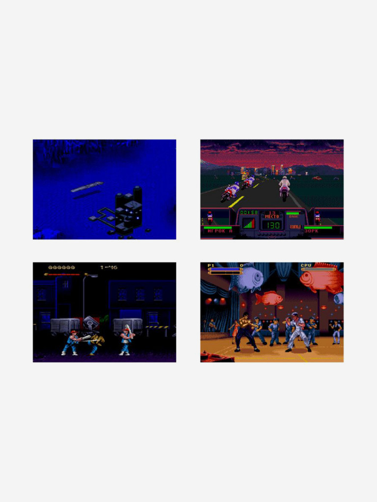 Картридж игровой DVTech 8 в 1 (на русском) 16bit
