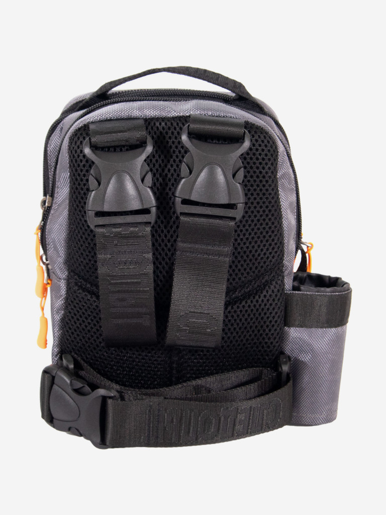 Сумка рыболовная Следопыт Street Fishing MultiLock Pocket, 16х19х24 см, цвет серый.