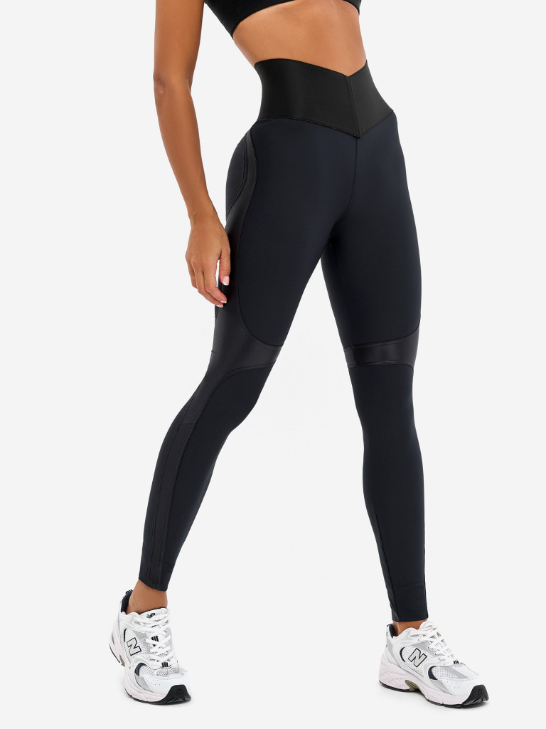 Лосины женские Bona Fide Leggins Correct Skin Edition "Black"