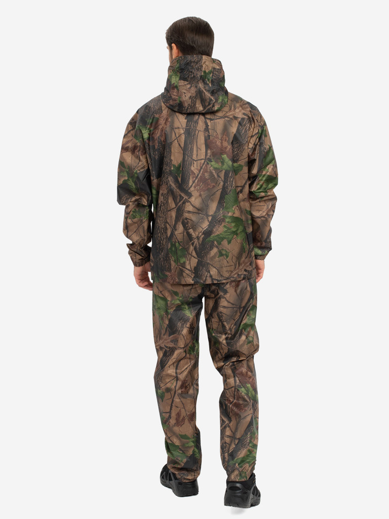 Костюм-дождевик мужской Huntsman ВВЗ Шторм для рыбалки и охоты, ткань таффета PVC 20000 мм вод.ст.