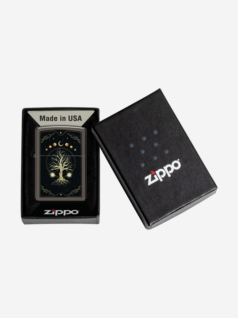 Зажигалка бензиновая ZIPPO 48636 Mystic Nature
