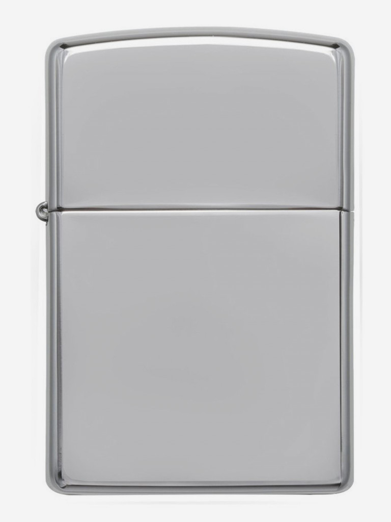 Зажигалка Zippo 250 Classic High Polish Chrome, серебристая глянцевая