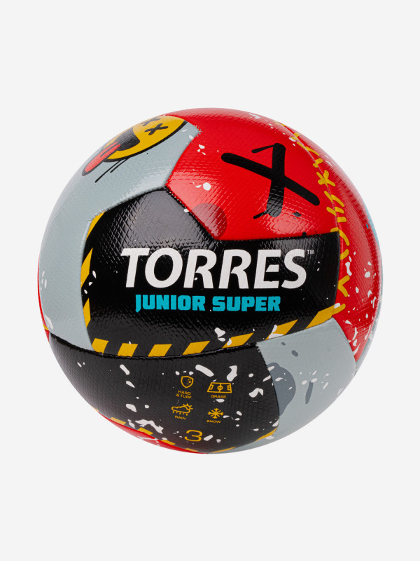 Мяч футбольный TORRES Junior-3 Super F323303, размер 3 Мультицвет цвет — купить за 2468 руб. со скидкой 17 %, отзывы в интернет-магазине Спортмастер