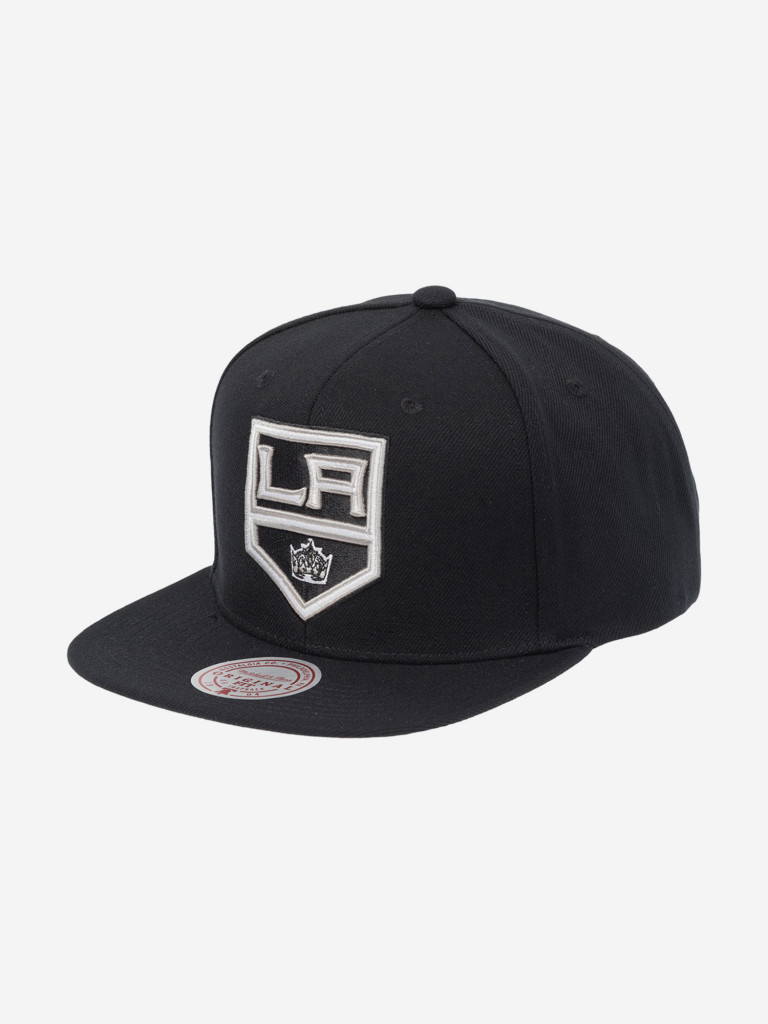 Бейсболка с прямым козырьком MITCHELL NESS HS8035-LAKBLCK Los Angeles Kings NHL (черный)