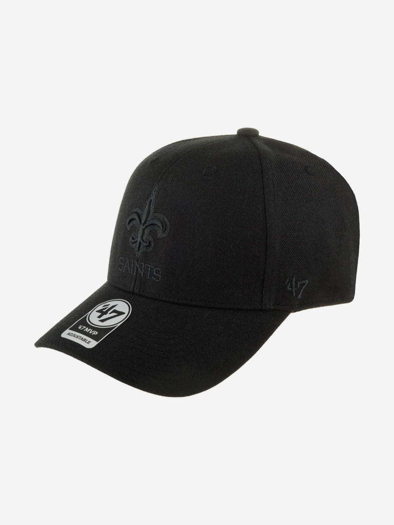 Бейсболка 47 BRAND F-MVP20WBV-BKB New Orleans Saints NFL (черный)