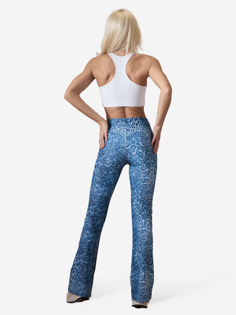 Спортивные штаны женские Barka, брюки клеш женские, с высокой посадкой