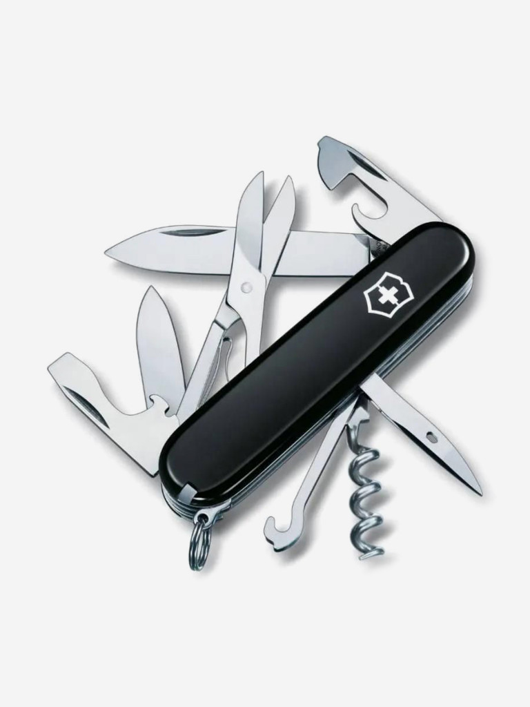 Складной нож Victorinox Climber, черный, 1.3703.3