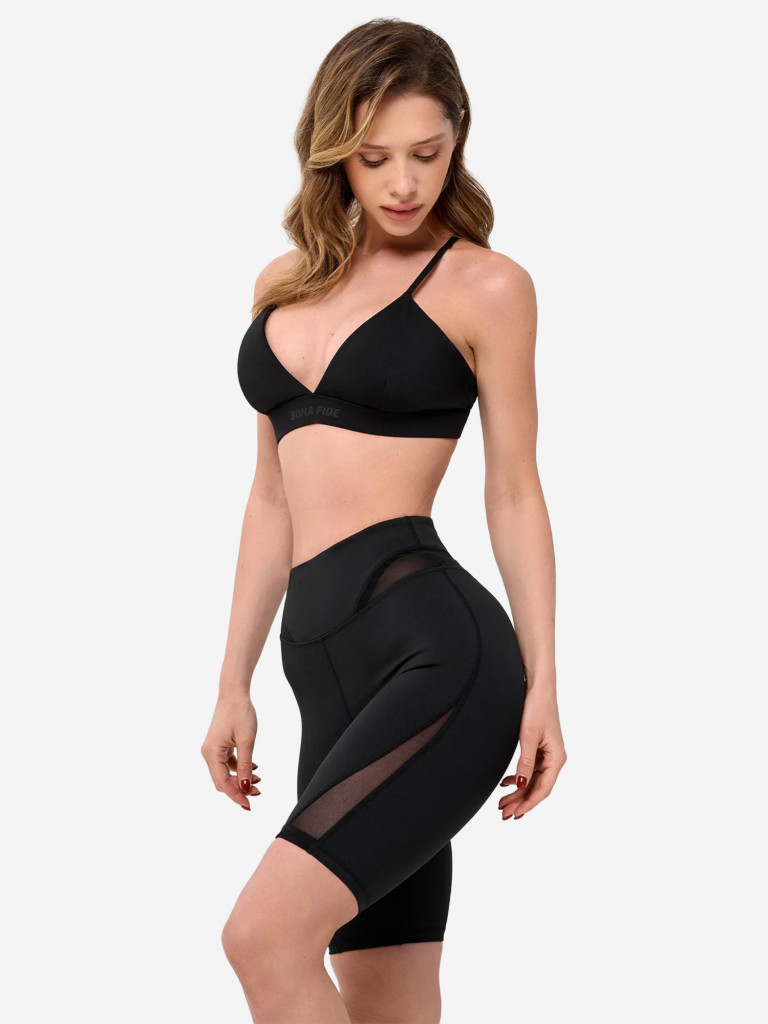 Велосипедки женские Bona Fide: Insolence Shorts "Black"