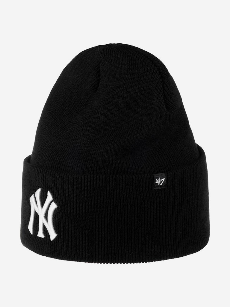 Шапка с отворотом 47 BRAND B-HYMKR17ACE New York Yankees MLB (черный)