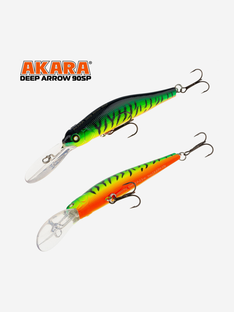 Воблер Akara Deep Arrow 90SP 12 гр. A68