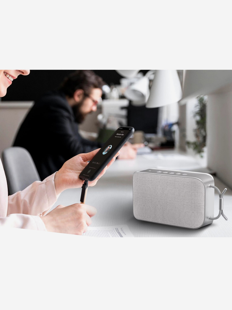 Cтильная мощная блютус колонка Technisat Bluspeaker TWS XL, 0001/9119, Германия
