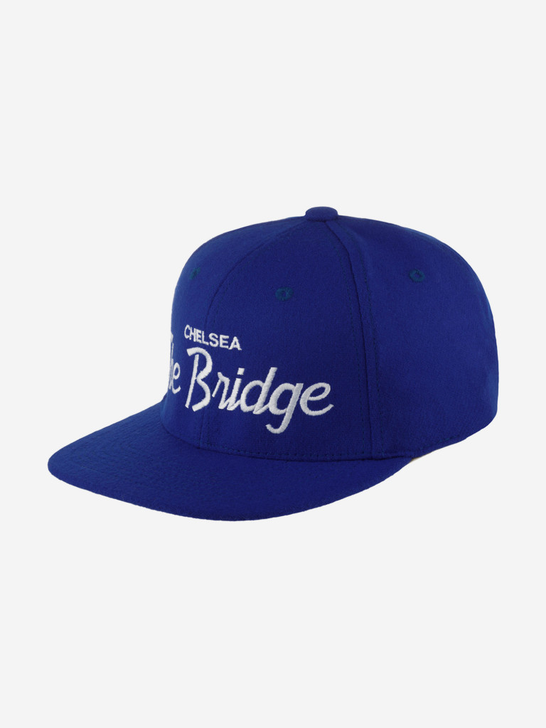 Бейсболка с прямым козырьком HOOD 100-MWL001-UK005-AD The Bridge (синий)