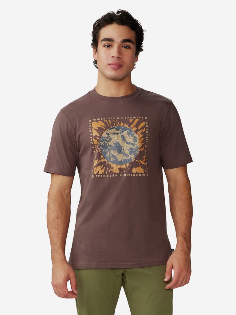 Футболка мужская Mountain Hardwear Tie Dye Earth Short Sleeve