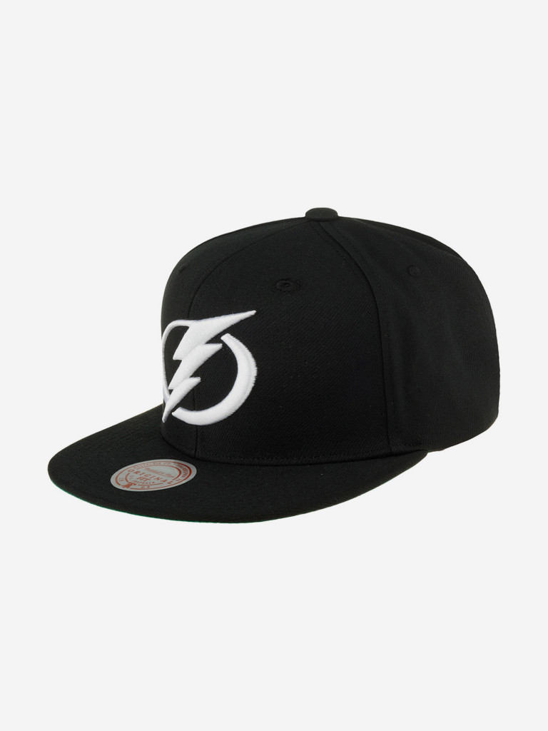 Бейсболка MITCHELL NESS HHSS6743-TBLYYPPPBLCK Tampa Bay Lightning NHL (черный)