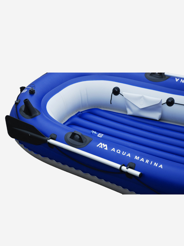Лодка надувная AQUA MARINA BT-88822 WILDRIVER, 2+1-местная, насос, весла, транец, до 225кг
