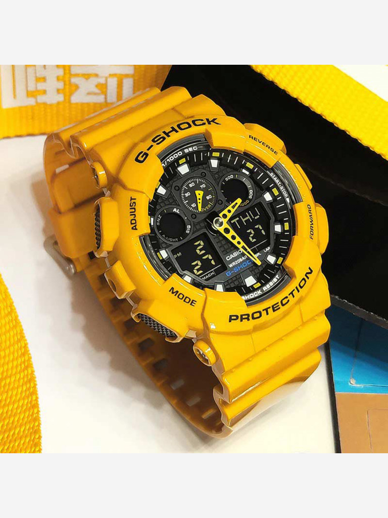 Спортивные часы CASIO G-SHOCK GA-100A-9A