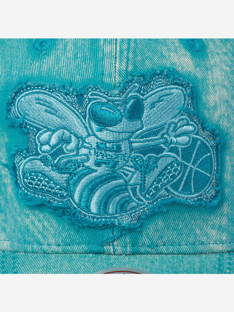 Бейсболка MITCHELL NESS HP12163-CHOTEAL Charlotte Hornets NBA