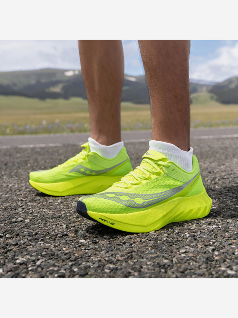 Кроссовки беговые мужские Saucony Endorphin Pro 4 Citron