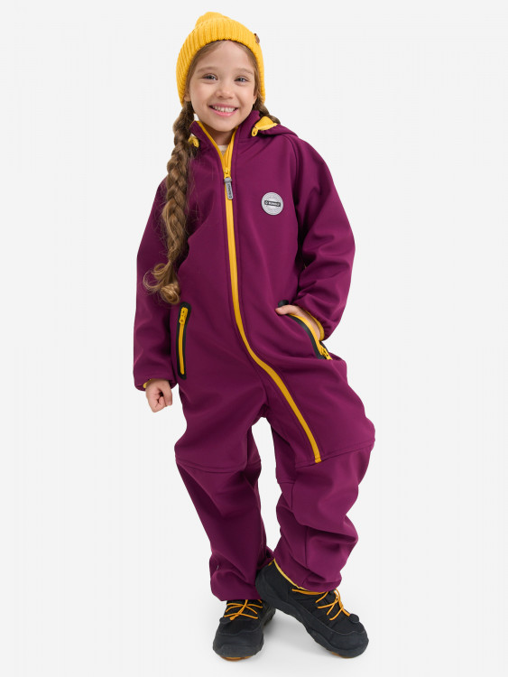 Комбинезон Softshell демисезонный "Слива"