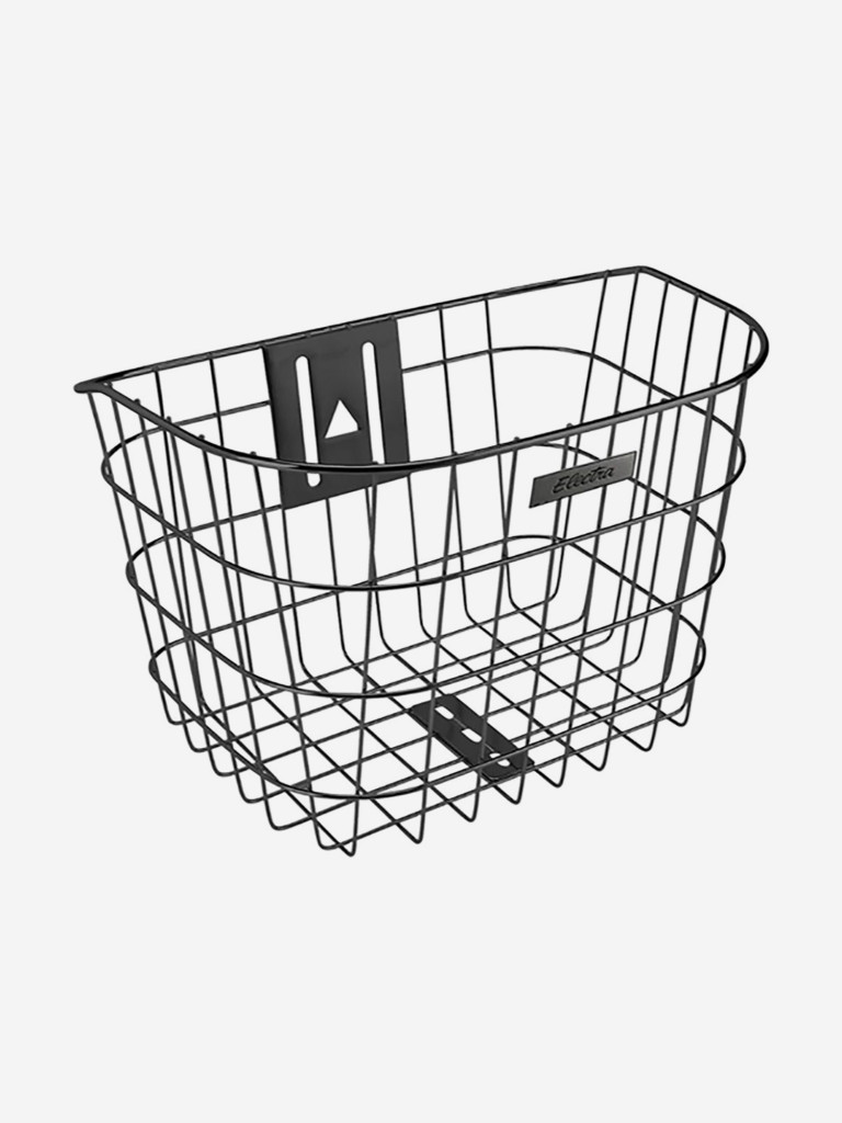 Корзина для велосипеда Electra Stainless Wire Headset Mount Front Basket Black
