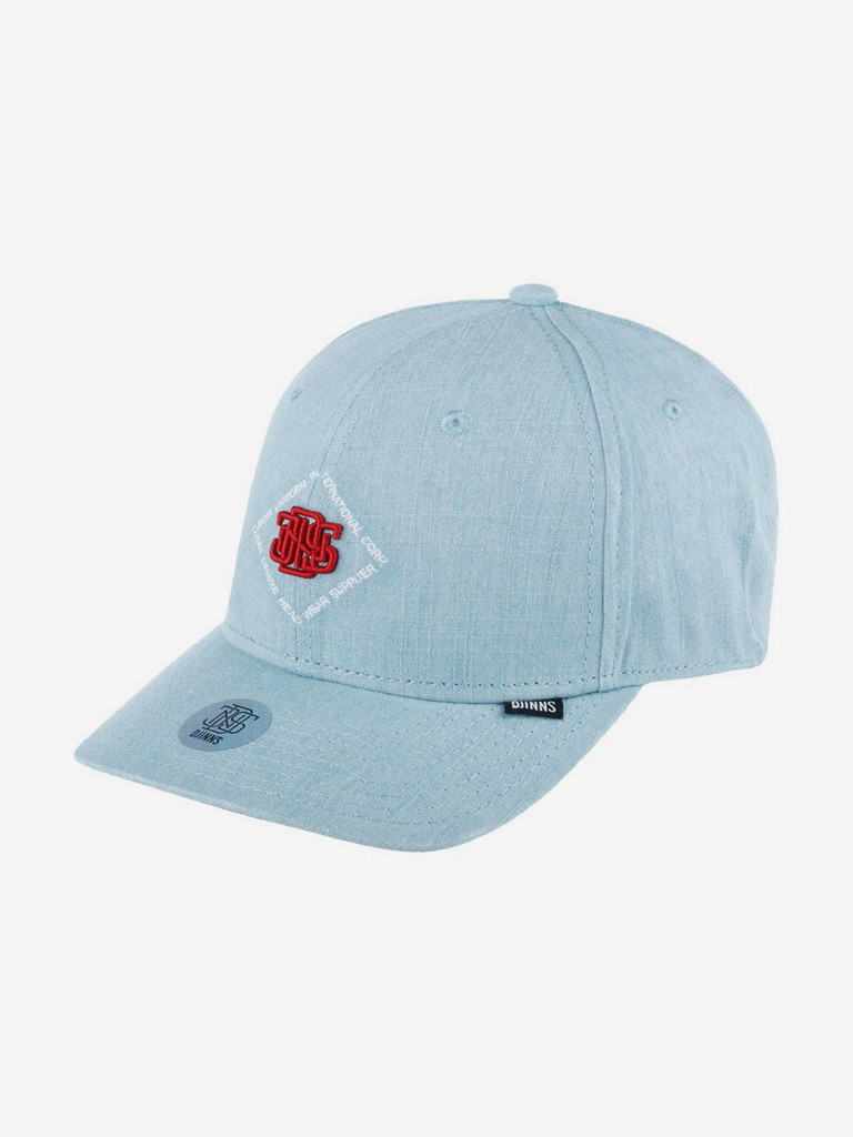 Бейсболка DJINNS 6P TrueFit 2.0 New Diamond (голубой)