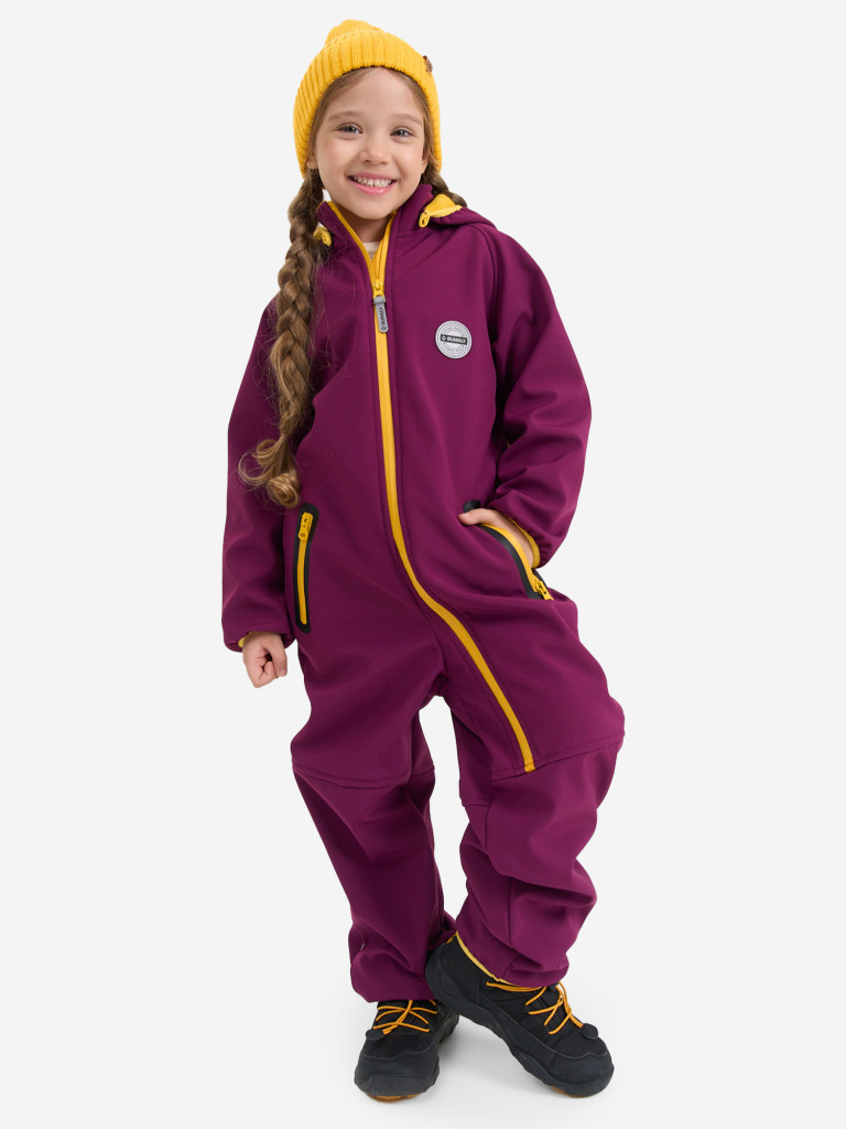 Комбинезон Softshell демисезонный "Слива"
