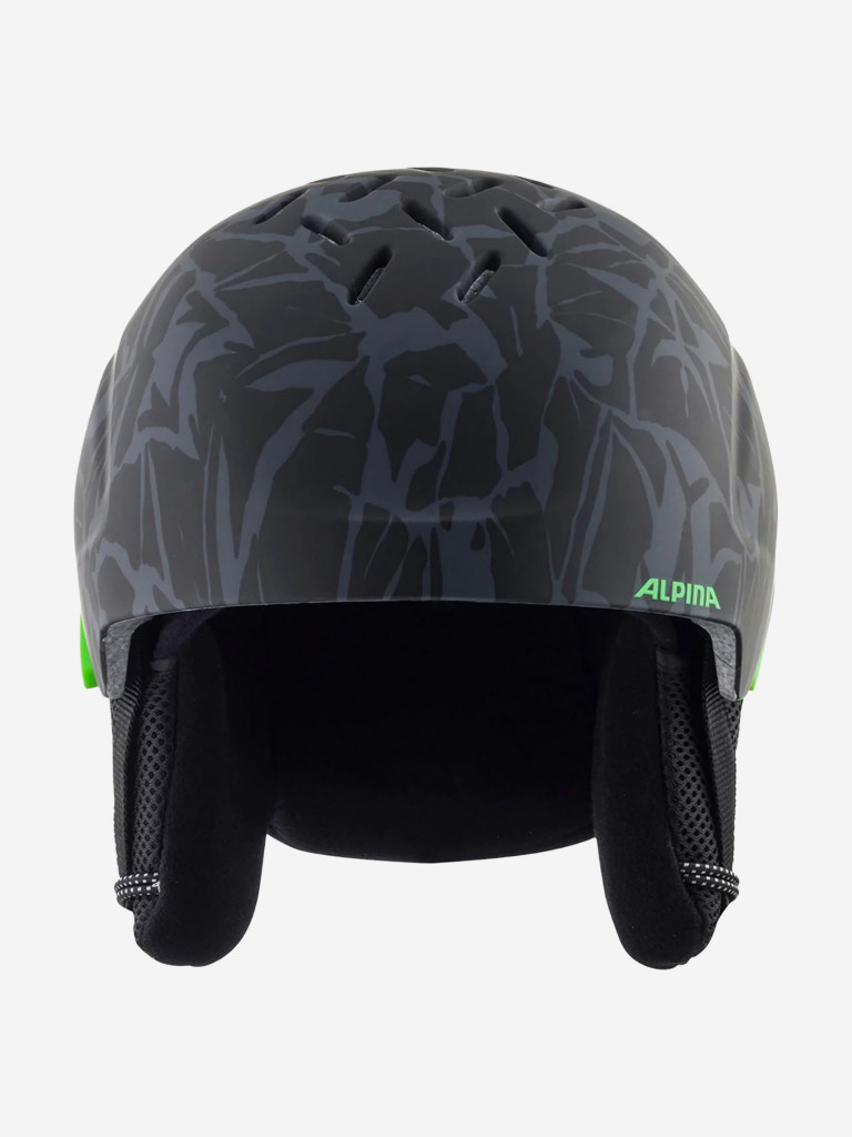 Горнолыжный шлем Alpina Pizi Black-Green Camo Matt