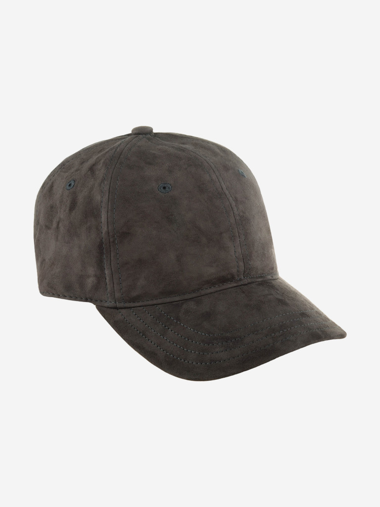 Бейсболка STETSON 7717401 BASEBALL CAP GOAT SUEDE (серый)
