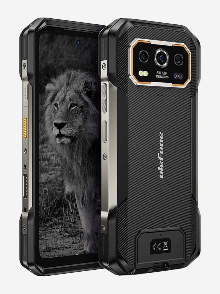 Смартфон Ulefone Armor 27 Pro 12+256GB Black, 6.78”, FHD+ , IPS, 120Hz, MT6300, 5G, And14, 50+50+64, 32MP, 10600mAh, uSmart
