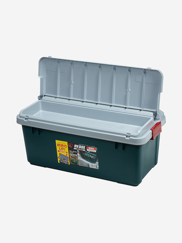 Ящик экспедиционный IRIS OHYAMA RV BOX 800 c двойной разделенной крышкой 78,5x37x32,5 см.