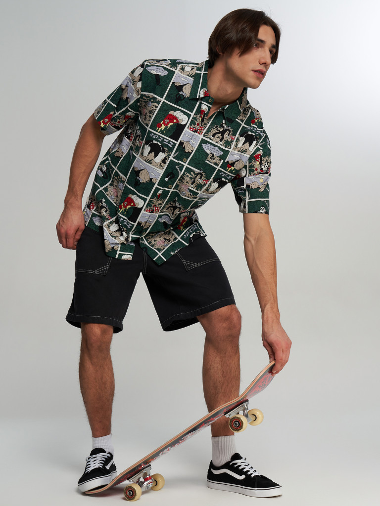 Рубашка с коротким рукавом мужская Element