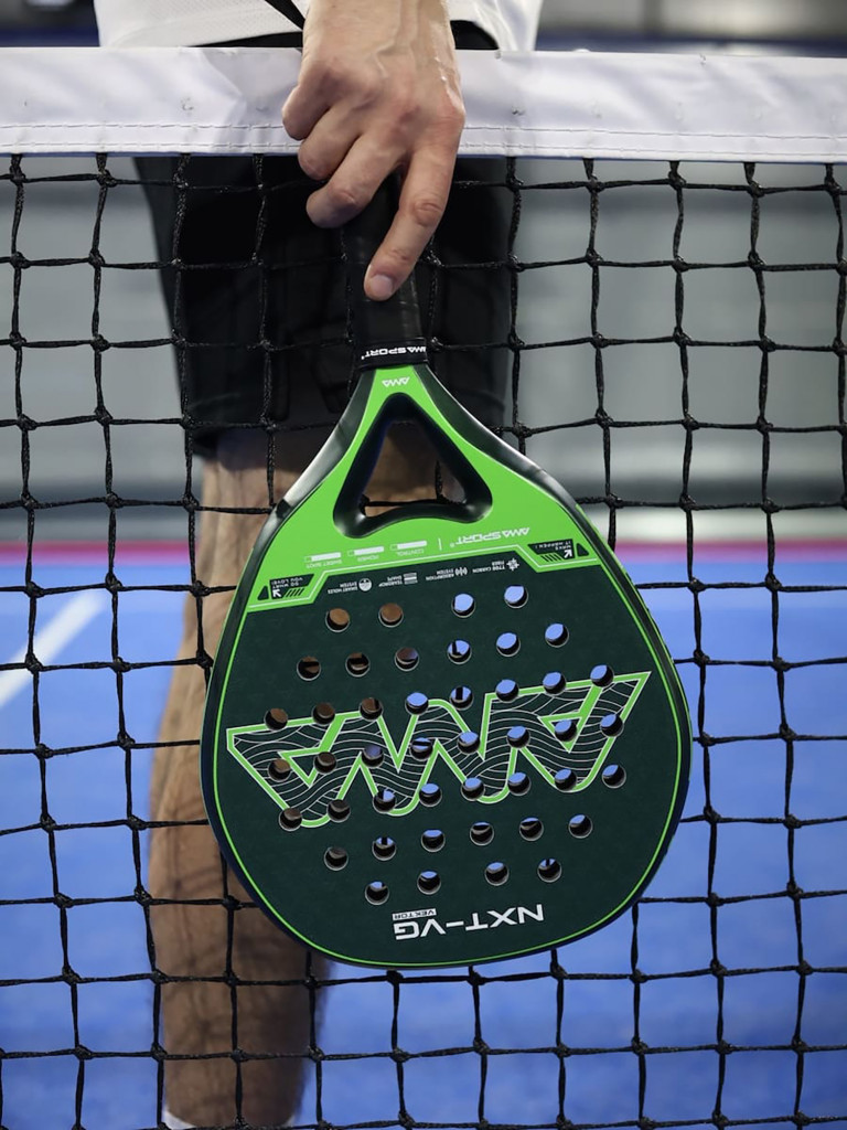 Ракетка для падел-тенниса AMA, форма - бриллиант, баланс - нейтральный