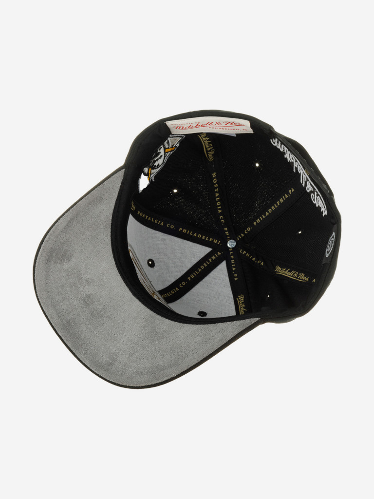 Бейсболка MITCHELL NESS HHSS6644-ADUYYPPPBLCK Anaheim Ducks NHL (черный)