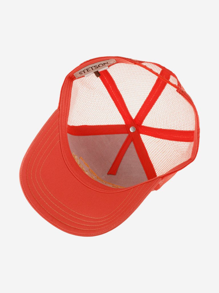 Бейсболка с сеточкой STETSON 7751171 TRUCKER CAP AMERICAN HERITAGE CLASSIC (оранжевый)