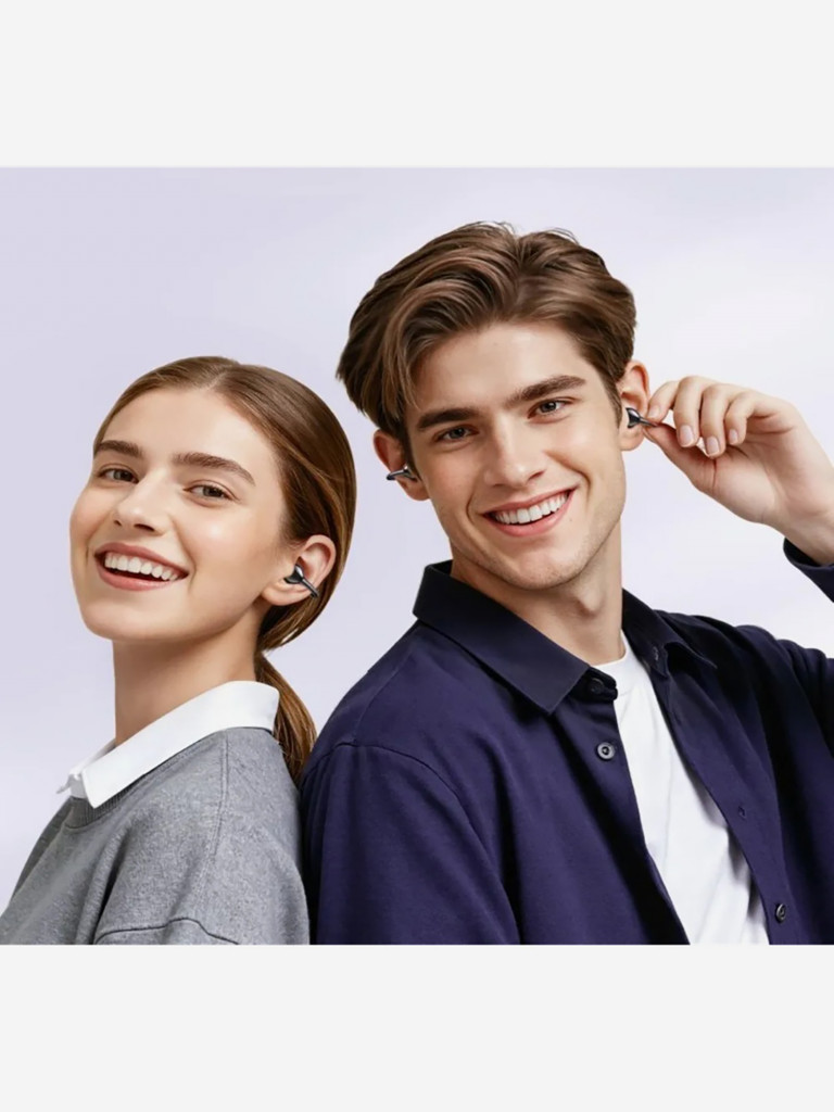 Наушники клипсы беспроводные UGREEN WS218 (85185) ClipBuds Pro ANC Earphone BT 6.0 Active Noise Cancellation Hi-Res